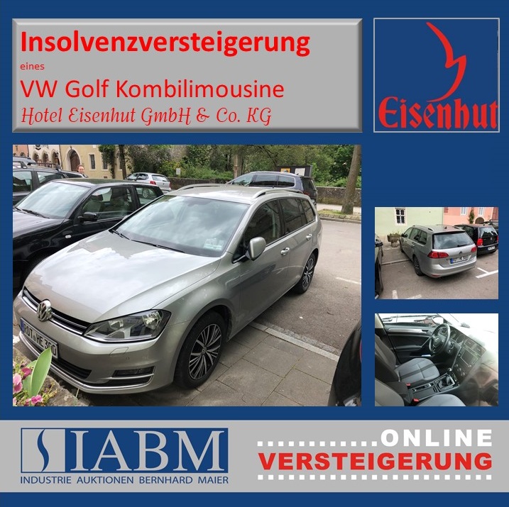 VW Golf Kombi Hotel Eisenhut