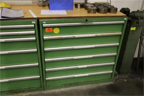 Tool cabinet with 7 drawers incl. contents