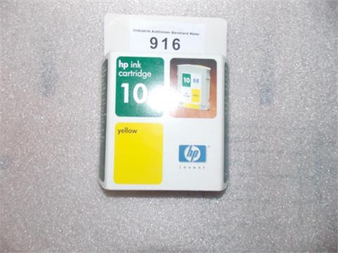 HP Drucker-Tintenpatrone  Nr. 10 Yellow      P095/916