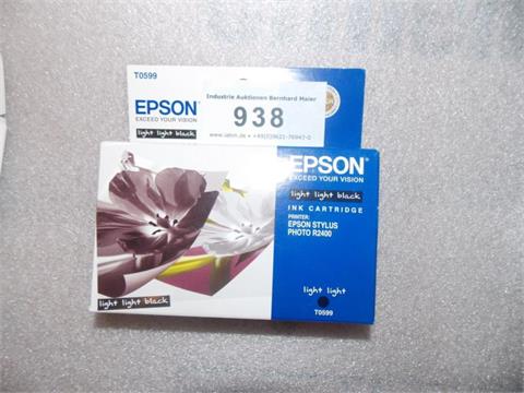 Epson Drucker-Tintenpatrone  Nr. T0599 Schwarz      P095/938