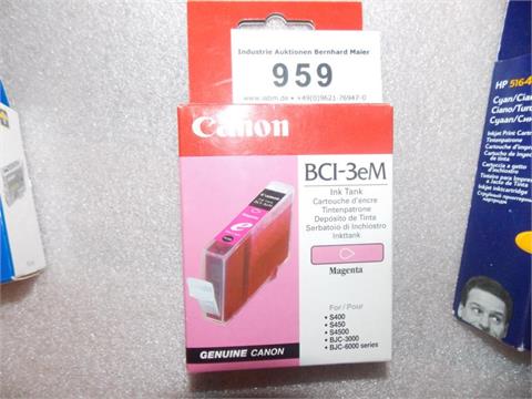 Canon Drucker-Tintenpatrone  Nr. BCI-3eM, Magenta      P095/959