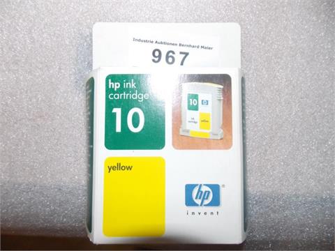 HP Drucker-Tintenpatrone  Nr. 10, Gelb      P095/967