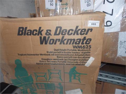 Werkbank Black&Decker OVP    #686/P518