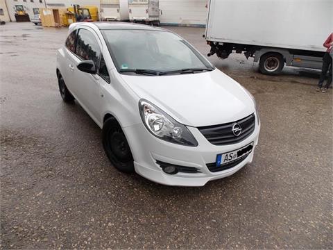 PKW Opel Corsa D 1.2 Limited Edition - Black and White
