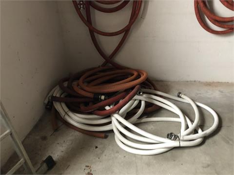 Lot of hoses