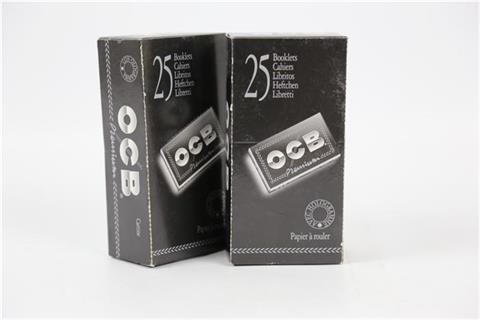 50 Heftchen Slim Premium Zigarettendrehpapier OCB